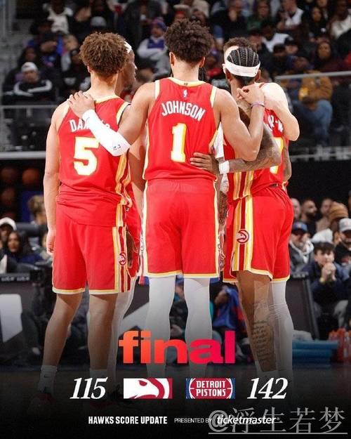 杰伦-约翰逊斩获三双:19分11篮板11助攻助队取胜 杰伦-约翰逊斩获三双:19分11篮板11助攻助队取胜